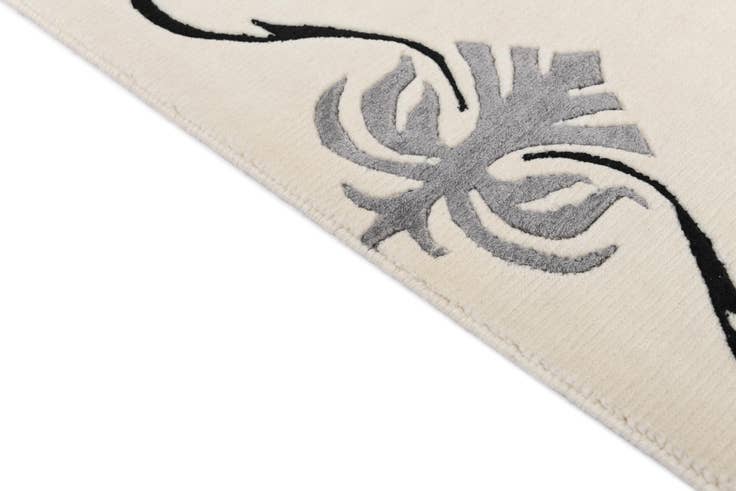 Detail image of 7' 11 x 10' Hand Knotted Darya Wool Rug