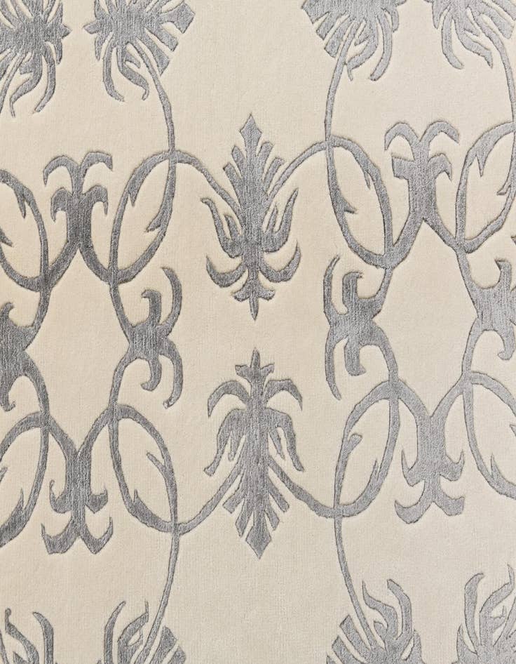 Detail image of 7' 11 x 10'  Hand Knotted Darya Wool Rug