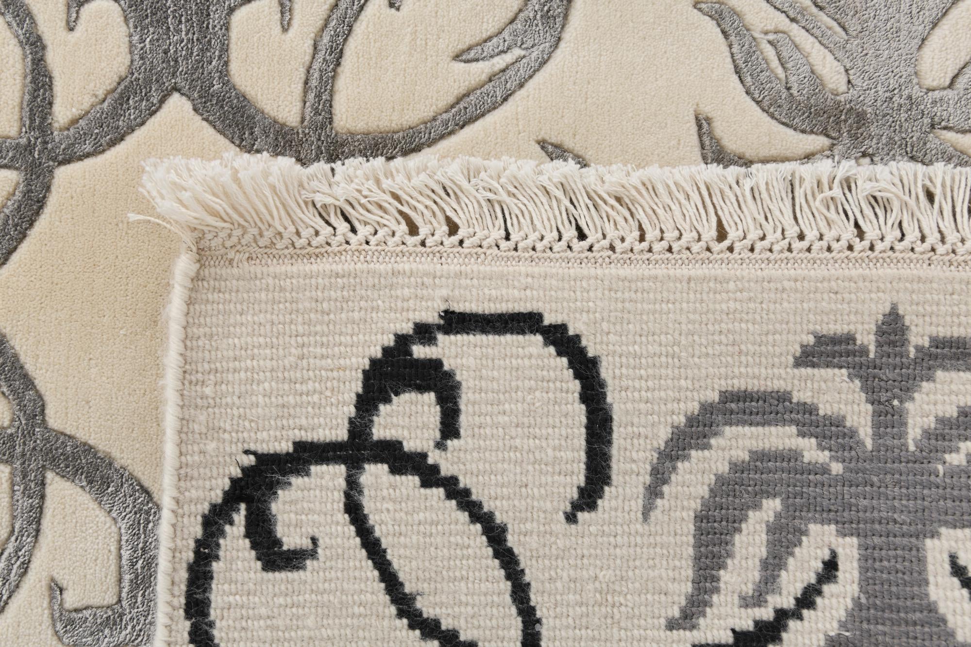 7' 11 x 10' Hand Knotted Darya Wool Rug