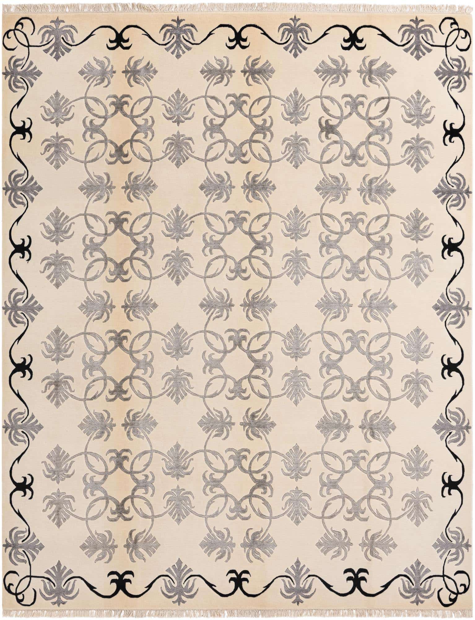 7' 11 x 10' Hand Knotted Darya Wool Rug