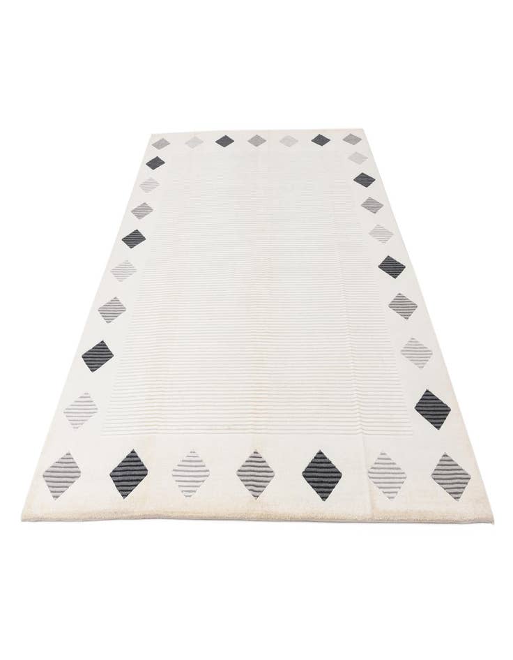 Detail image of 8' 1 x 9' 11  Hand Knotted Darya Wool Rug