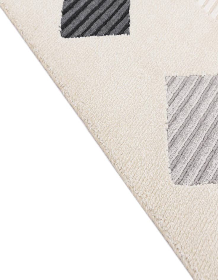 Detail image of 8' 1 x 9' 11  Hand Knotted Darya Wool Rug