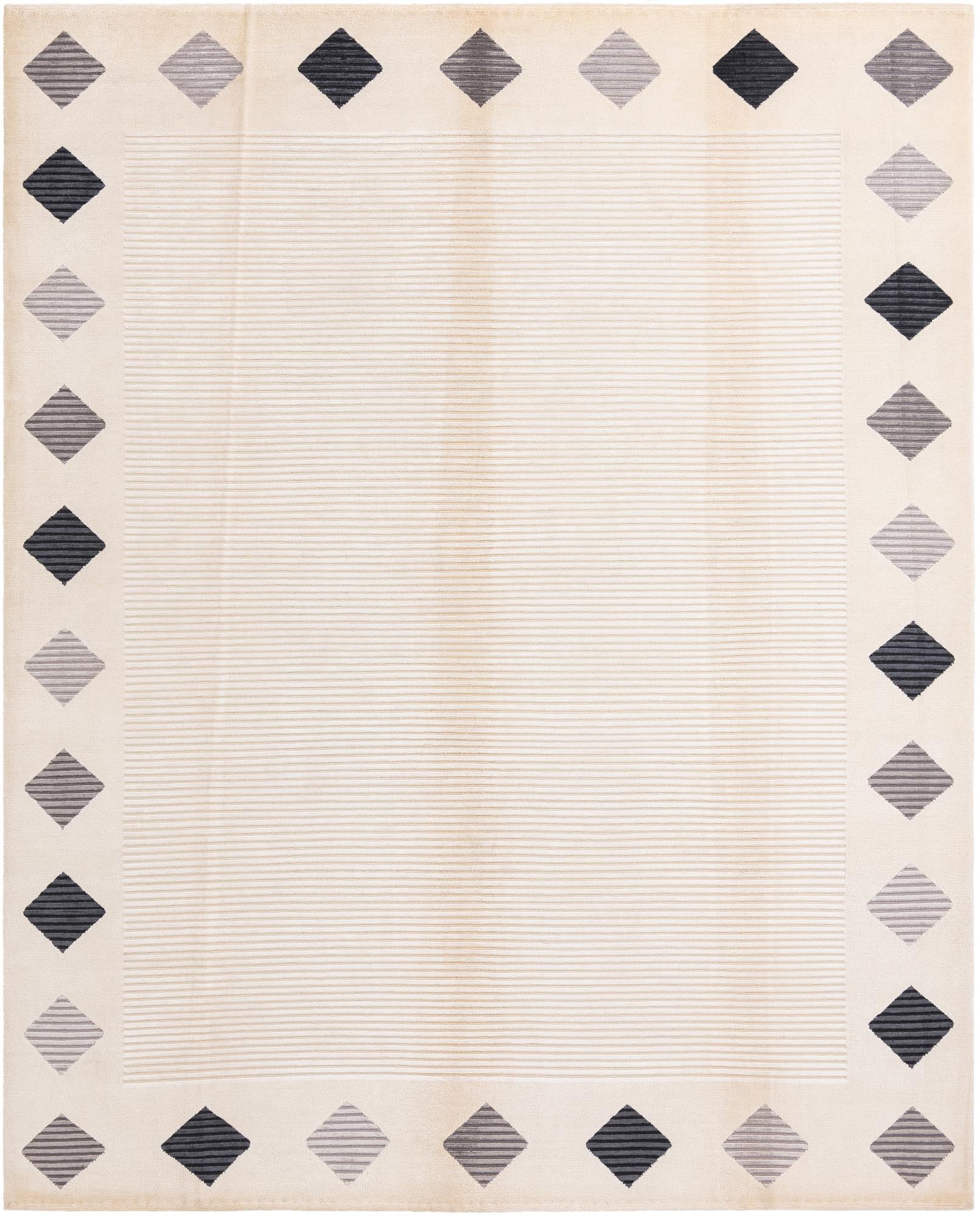 8' 1 x 9' 11 Hand Knotted Darya Wool Rug