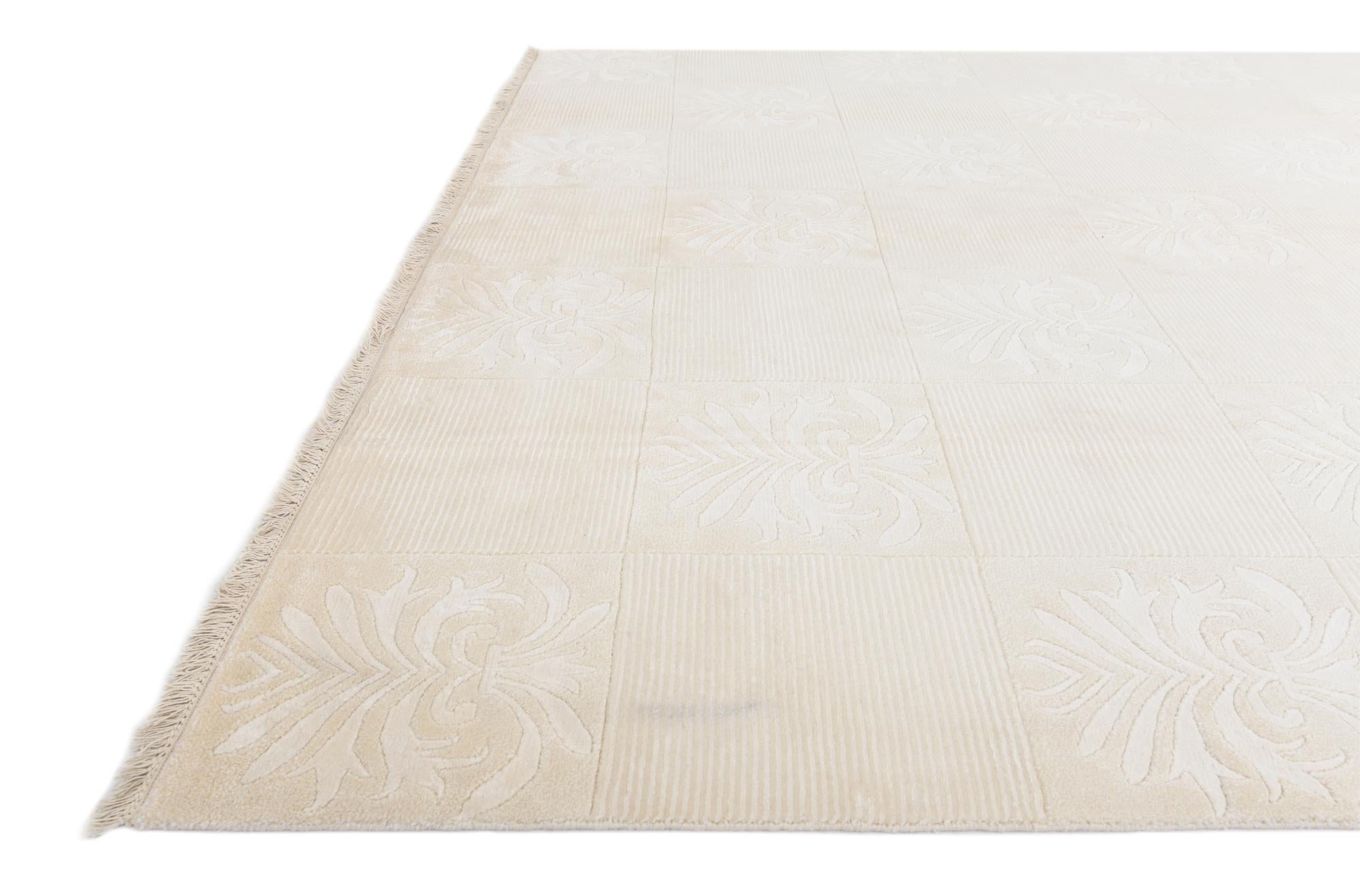 7' 11 x 10' 1 Hand Knotted Darya Wool Rug