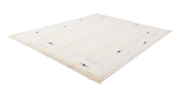 Detail image of 8' x 10' Hand Knotted Darya Wool Rug