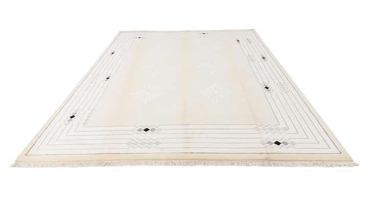 8' x 10' Hand Knotted Darya Wool Rug