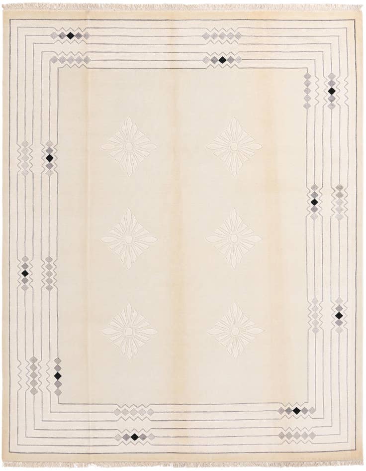 Detail image of 8' x 10' Hand Knotted Darya Wool Rug