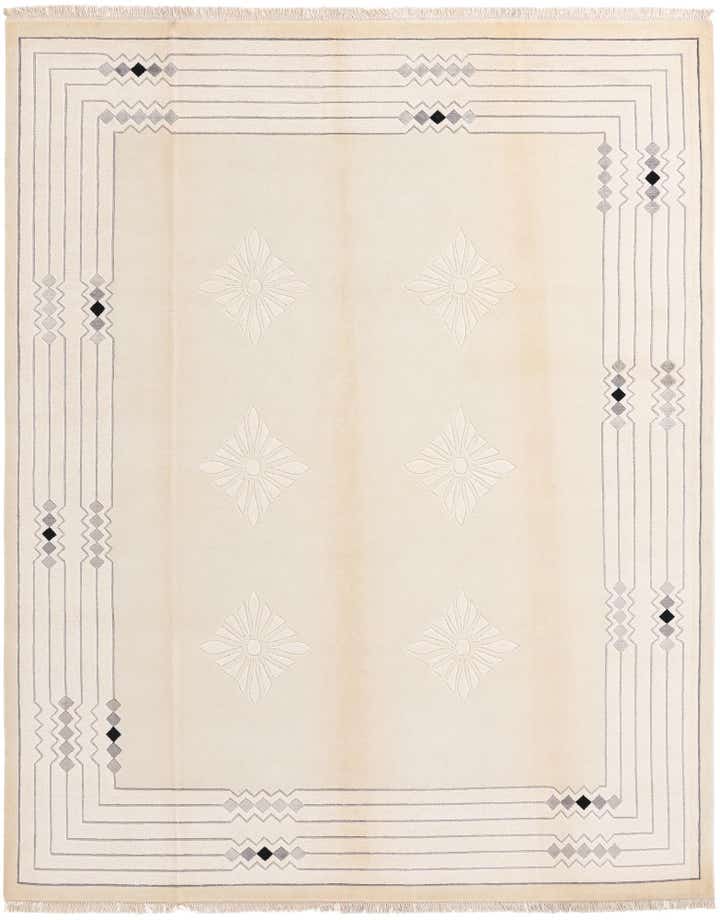 8' x 10' Hand Knotted Darya Wool Rug