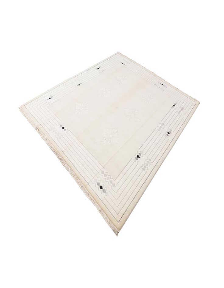 Detail image of 8' x 9' 11  Hand Knotted Darya Wool Rug