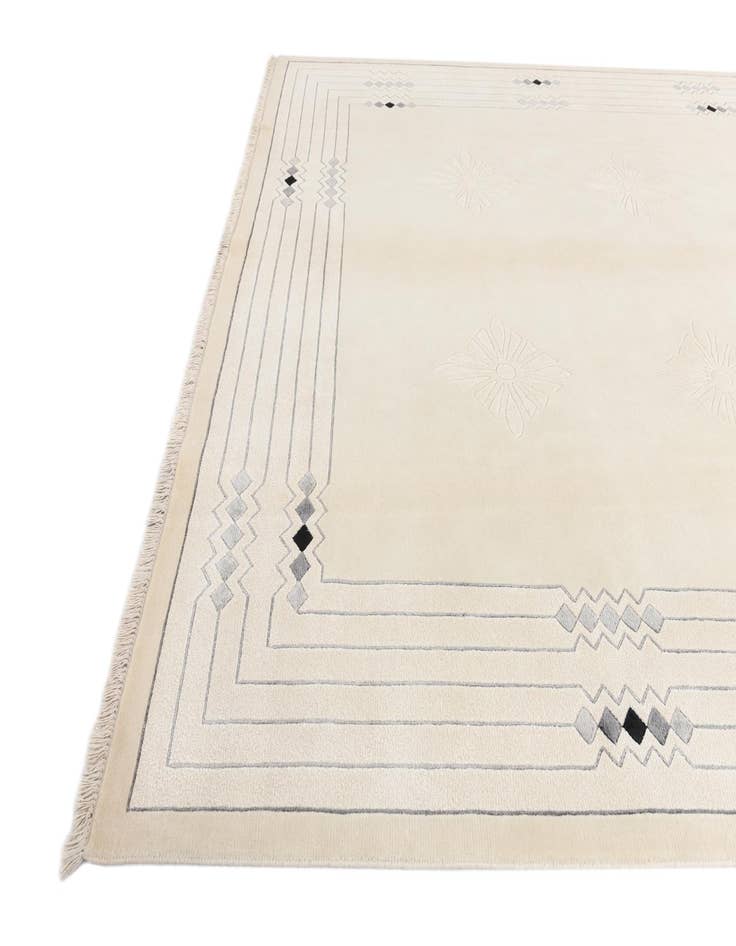 Detail image of 8' x 9' 11  Hand Knotted Darya Wool Rug