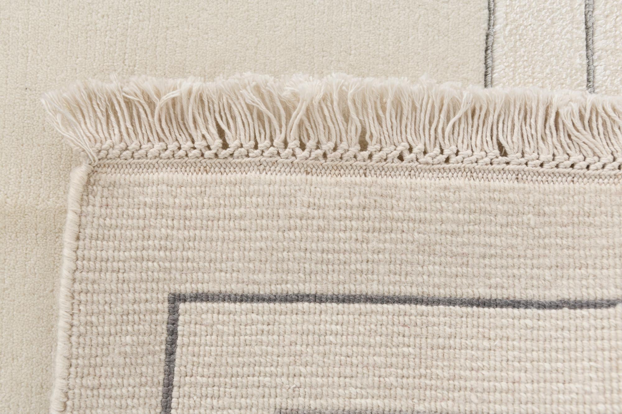 8' x 9' 11 Hand Knotted Darya Wool Rug