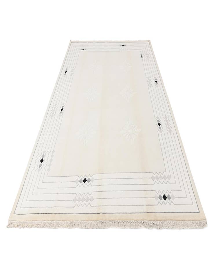 Detail image of 8' x 9' 11  Hand Knotted Darya Wool Rug