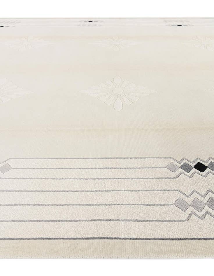 Detail image of 8' x 9' 11  Hand Knotted Darya Wool Rug