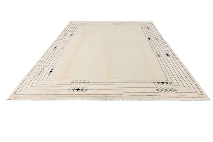 8' 2 x 11' 4 Hand Knotted Darya Wool Rug