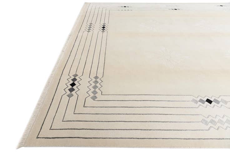 Detail image of 8' 2 x 11' 4 Hand Knotted Darya Wool Rug