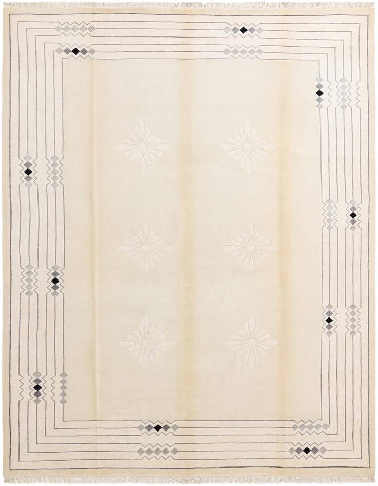 Detail image of 8' 2 x 11' 4 Hand Knotted Darya Wool Rug