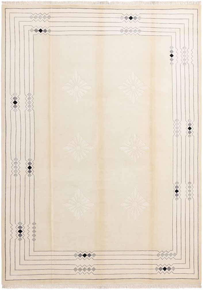 8' 2 x 11' 4 Hand Knotted Darya Wool Rug
