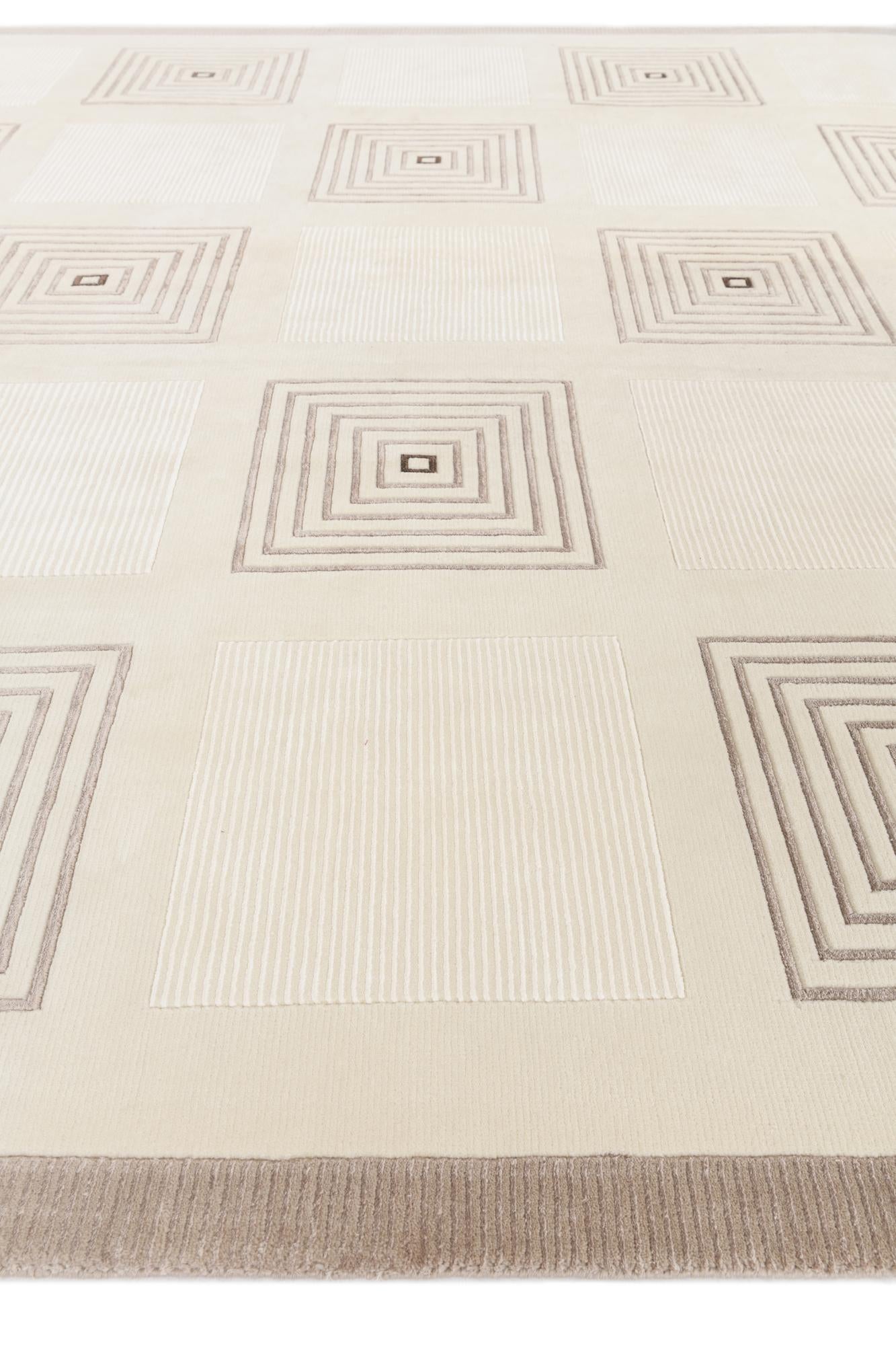 8' 1 x 11' 6 Hand Knotted Darya Wool Rug