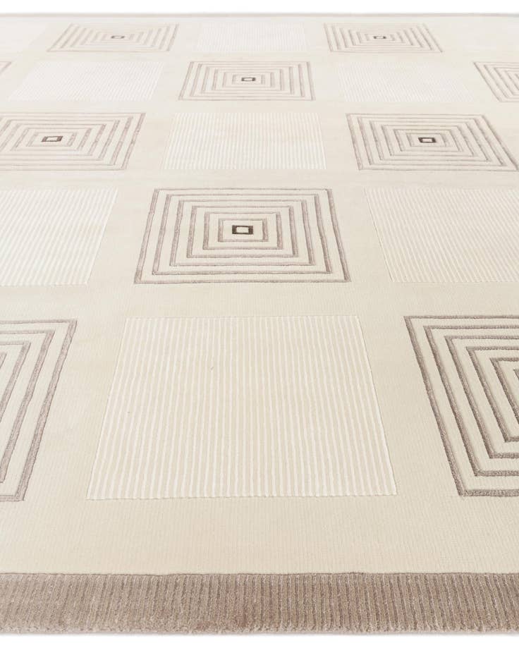 Detail image of 8' 1 x 11' 6  Hand Knotted Darya Wool Rug