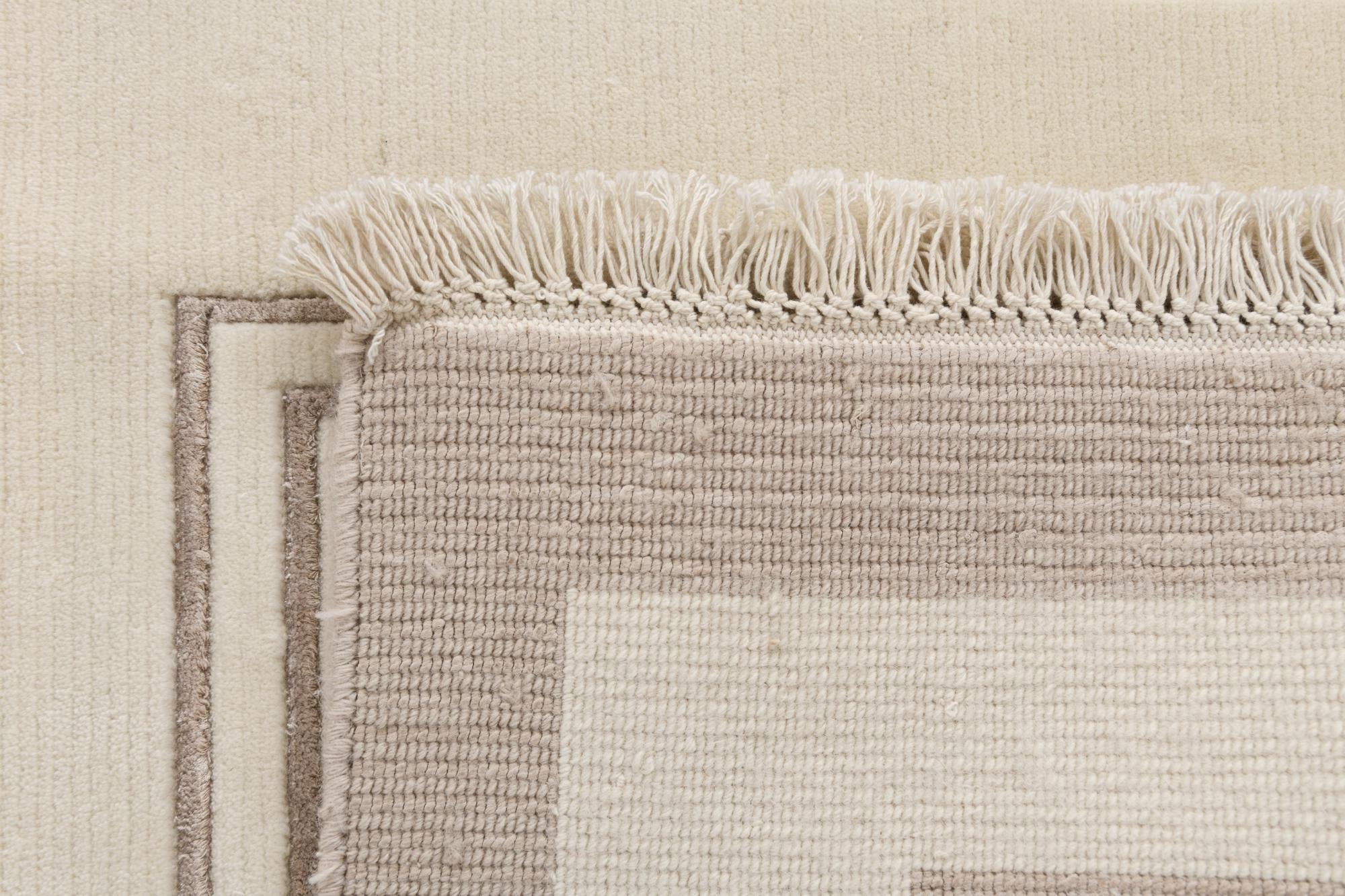 8' 1 x 11' 6 Hand Knotted Darya Wool Rug