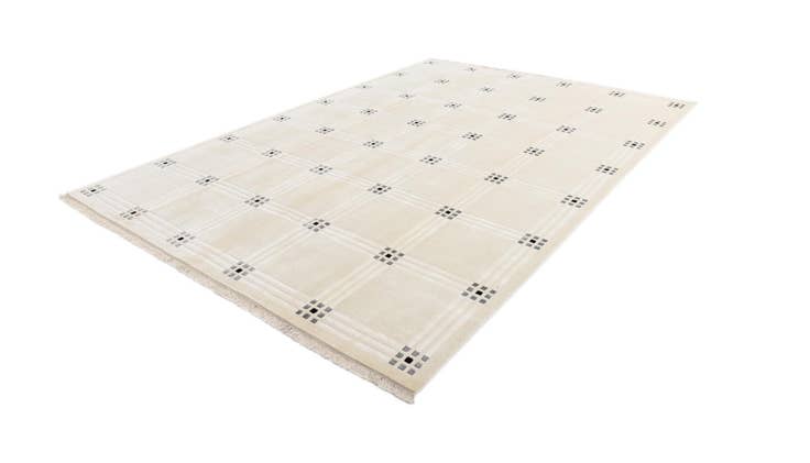 Detail image of 8' 1 x 11' 5 Hand Knotted Darya Wool Rug