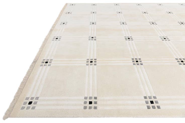 Detail image of 8' 1 x 11' 5 Hand Knotted Darya Wool Rug