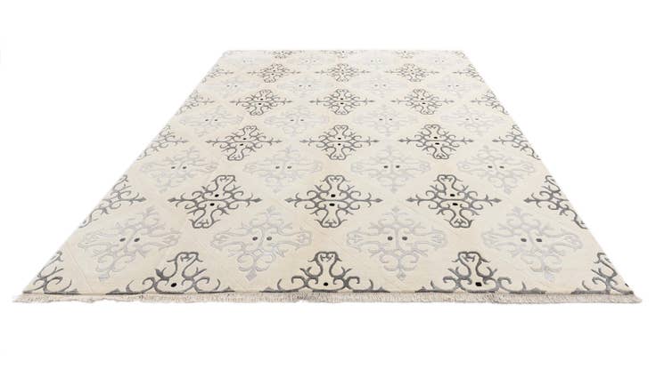 Detail image of 8' 1 x 11' 3 Hand Knotted Darya Wool Rug