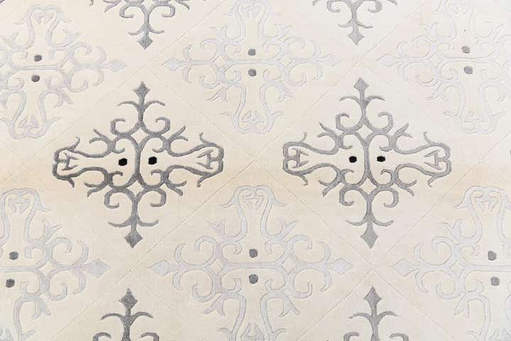 8' 1 x 11' 3 Hand Knotted Darya Wool Rug