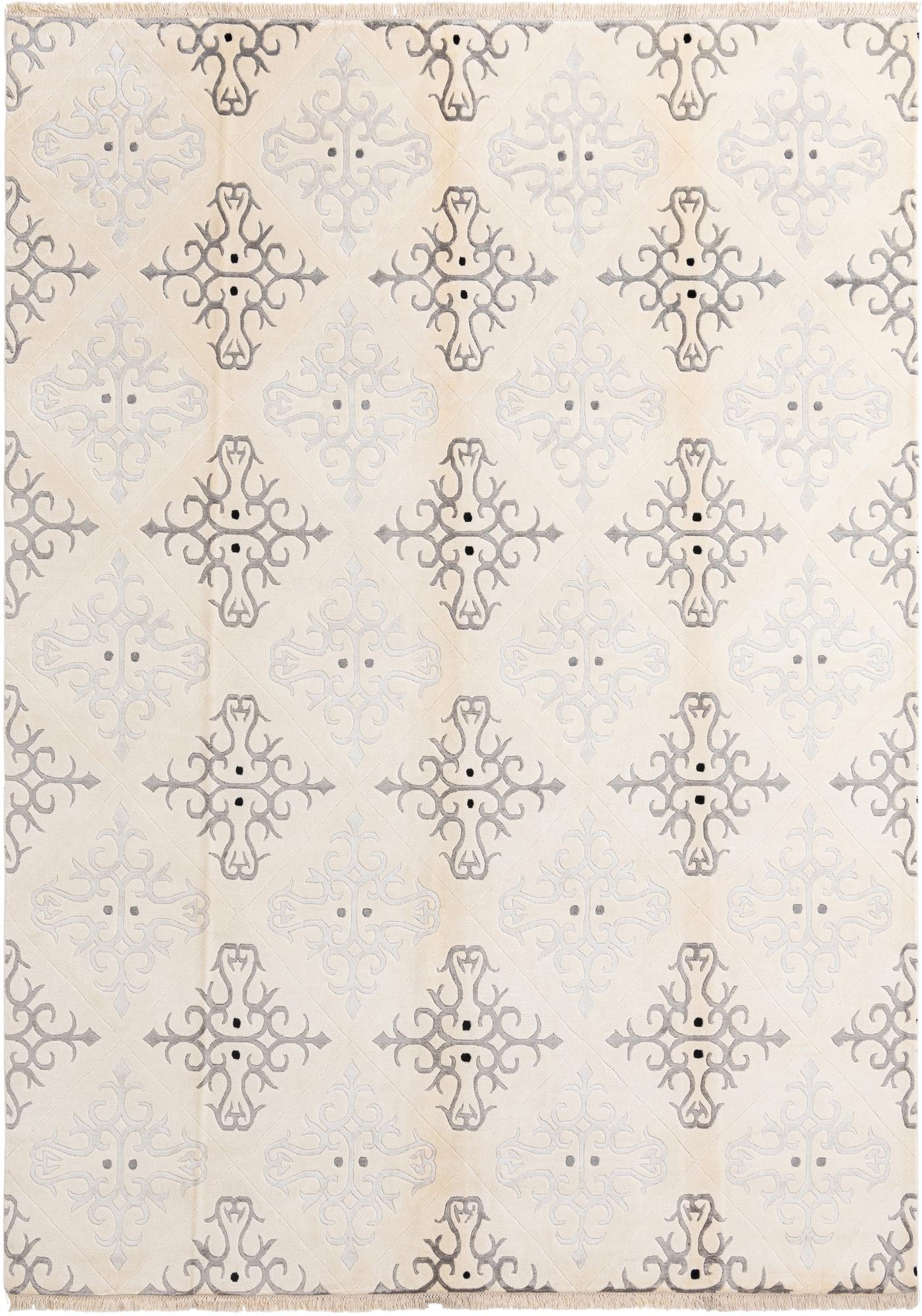 8' 1 x 11' 3 Hand Knotted Darya Wool Rug