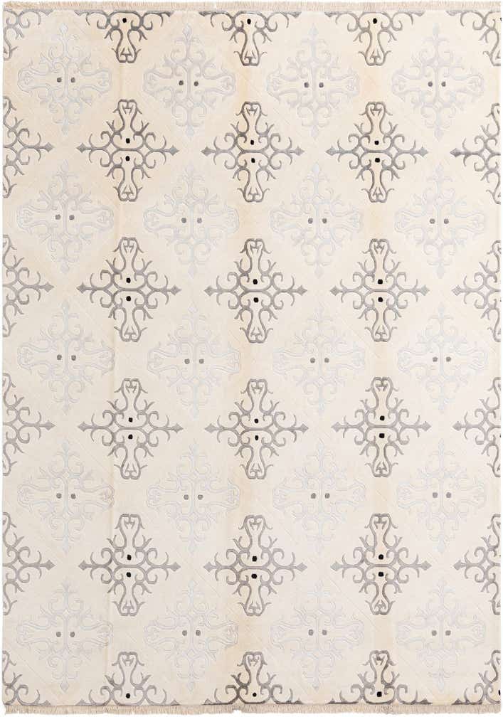 8' 1 x 11' 3 Hand Knotted Darya Wool Rug