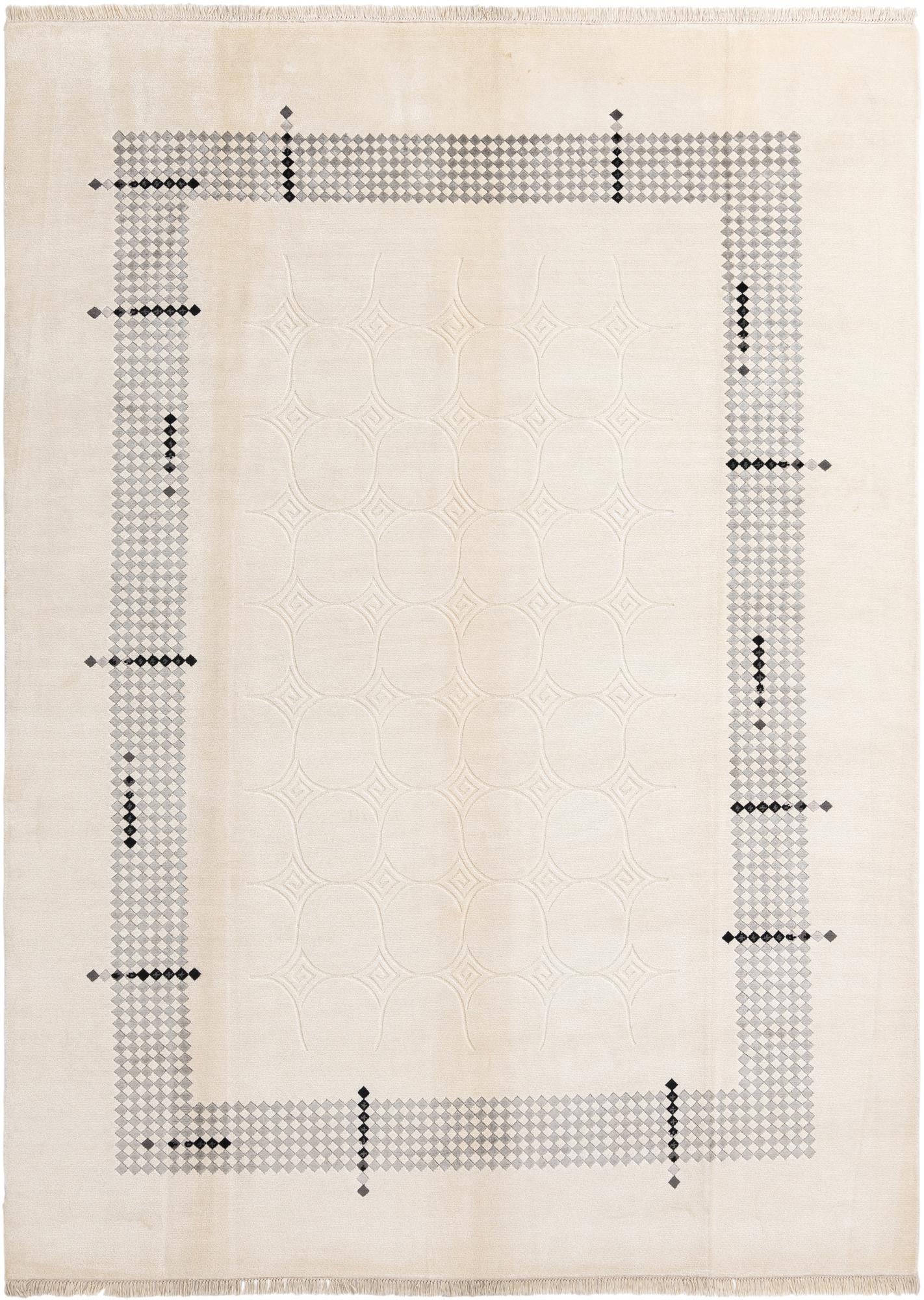 8' 2 x 11' 7 Hand Knotted Darya Wool Rug