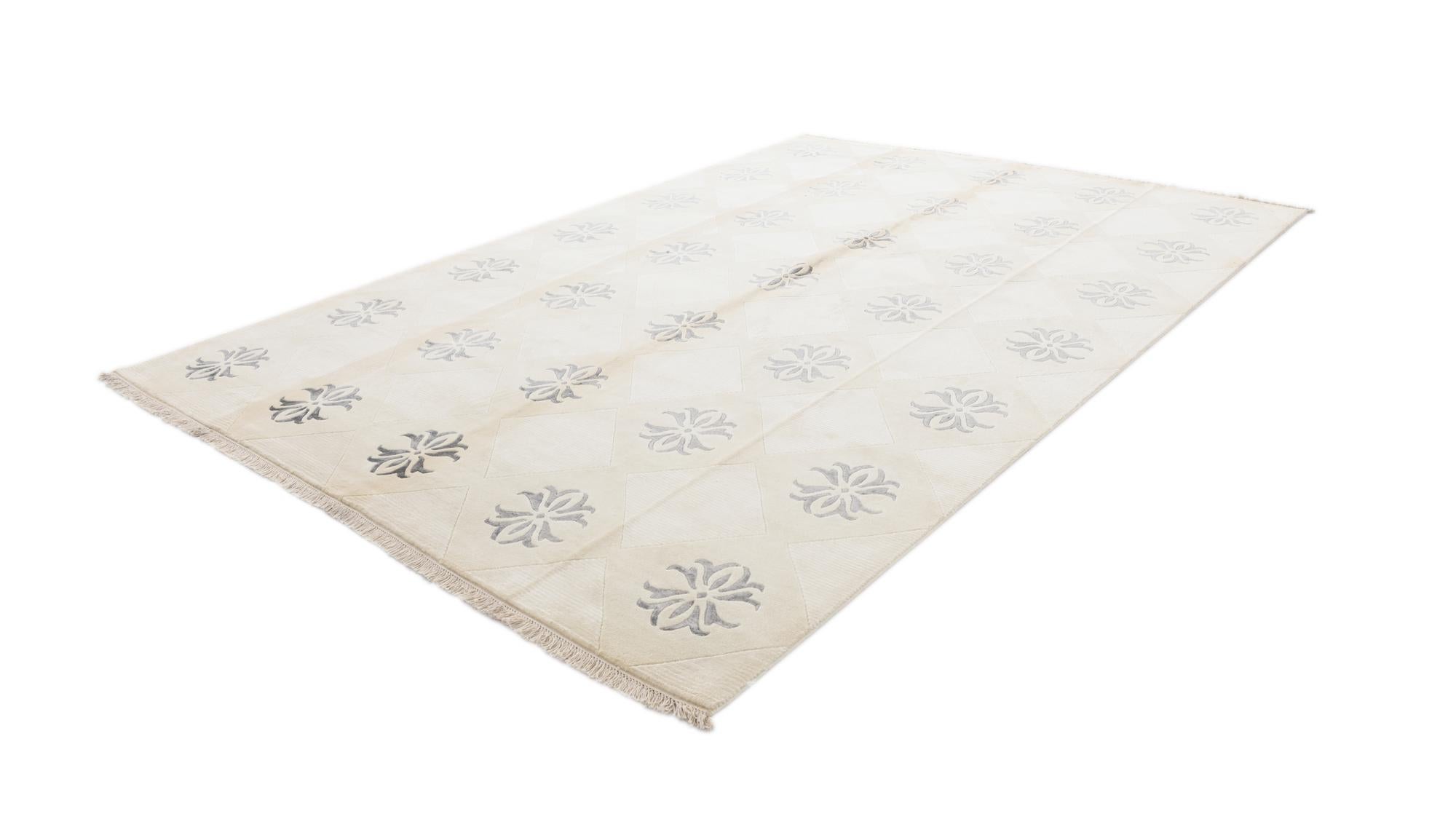 8' 2 x 11' 6 Hand Knotted Darya Wool Rug