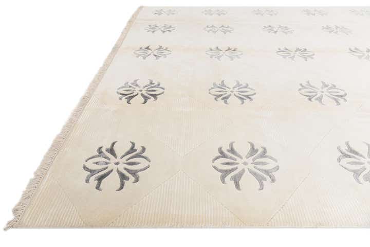 8' 2 x 11' 6 Hand Knotted Darya Wool Rug