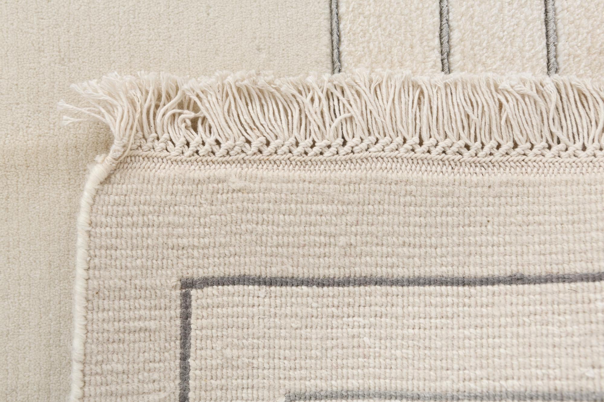 8' 2 x 11' 4 Hand Knotted Darya Wool Rug