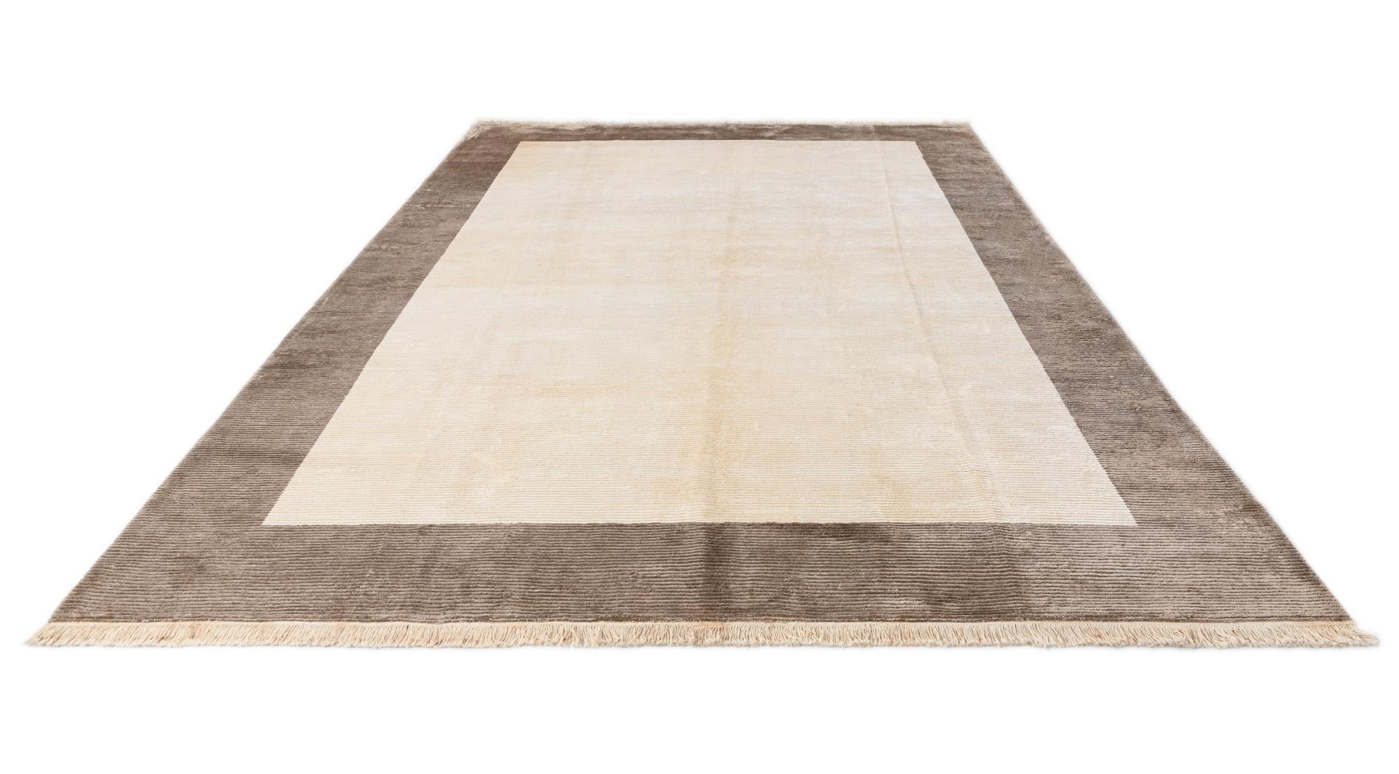 8' 2 x 11' 9 Hand Knotted Darya Wool Rug