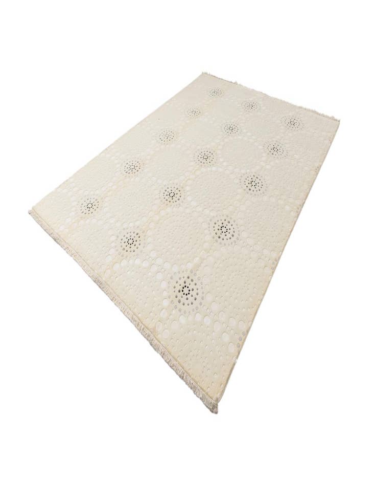 Detail image of 8' 2 x 11' 5  Hand Knotted Darya Wool Rug