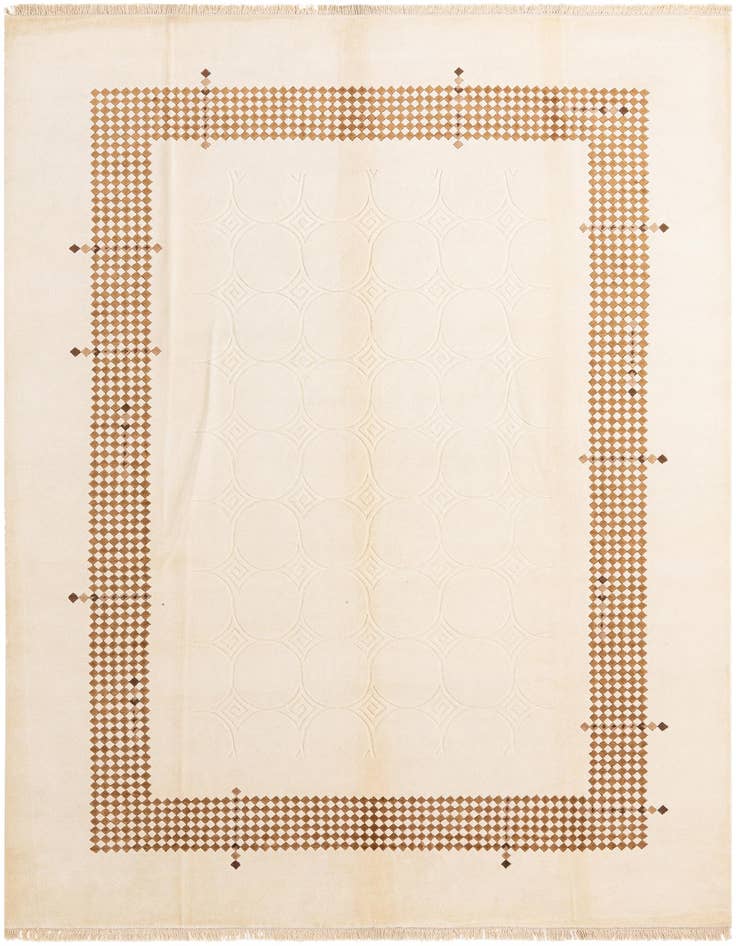 Detail image of 8' x 11' 3 Hand Knotted Darya Wool Rug