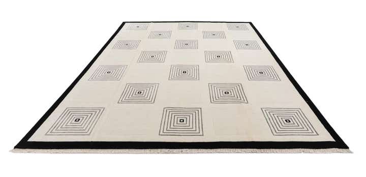 8' 2 x 11' 4 Hand Knotted Darya Wool Rug