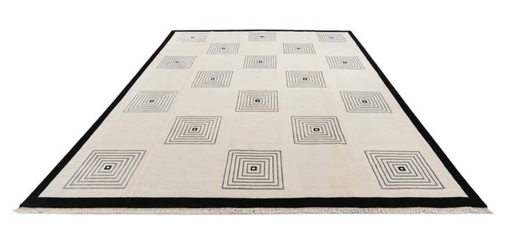 Detail image of 8' 2 x 11' 4 Hand Knotted Darya Wool Rug