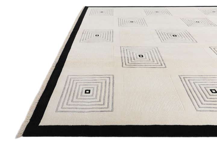 8' 2 x 11' 4 Hand Knotted Darya Wool Rug