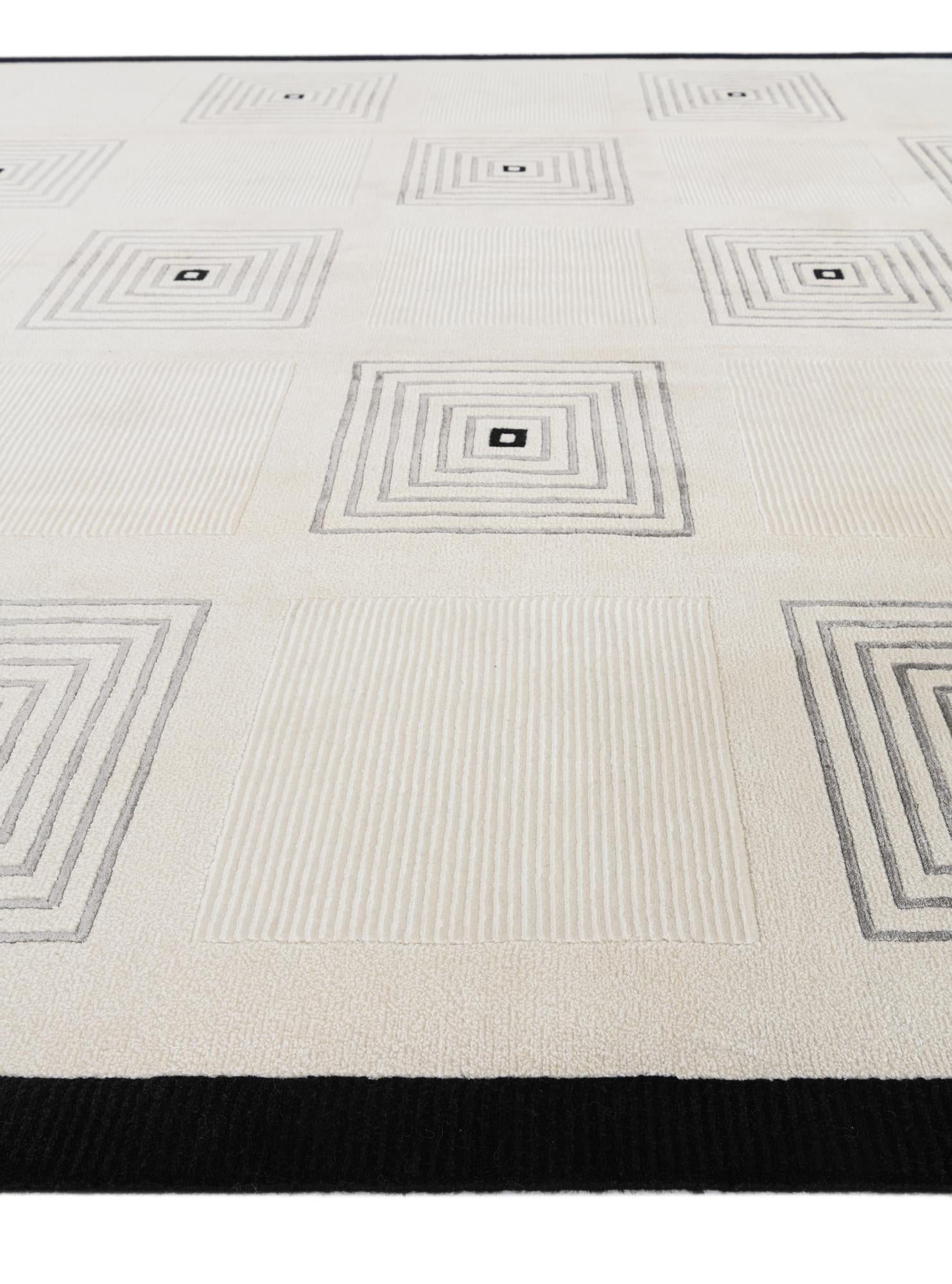 8' 2 x 11' 4 Hand Knotted Darya Wool Rug