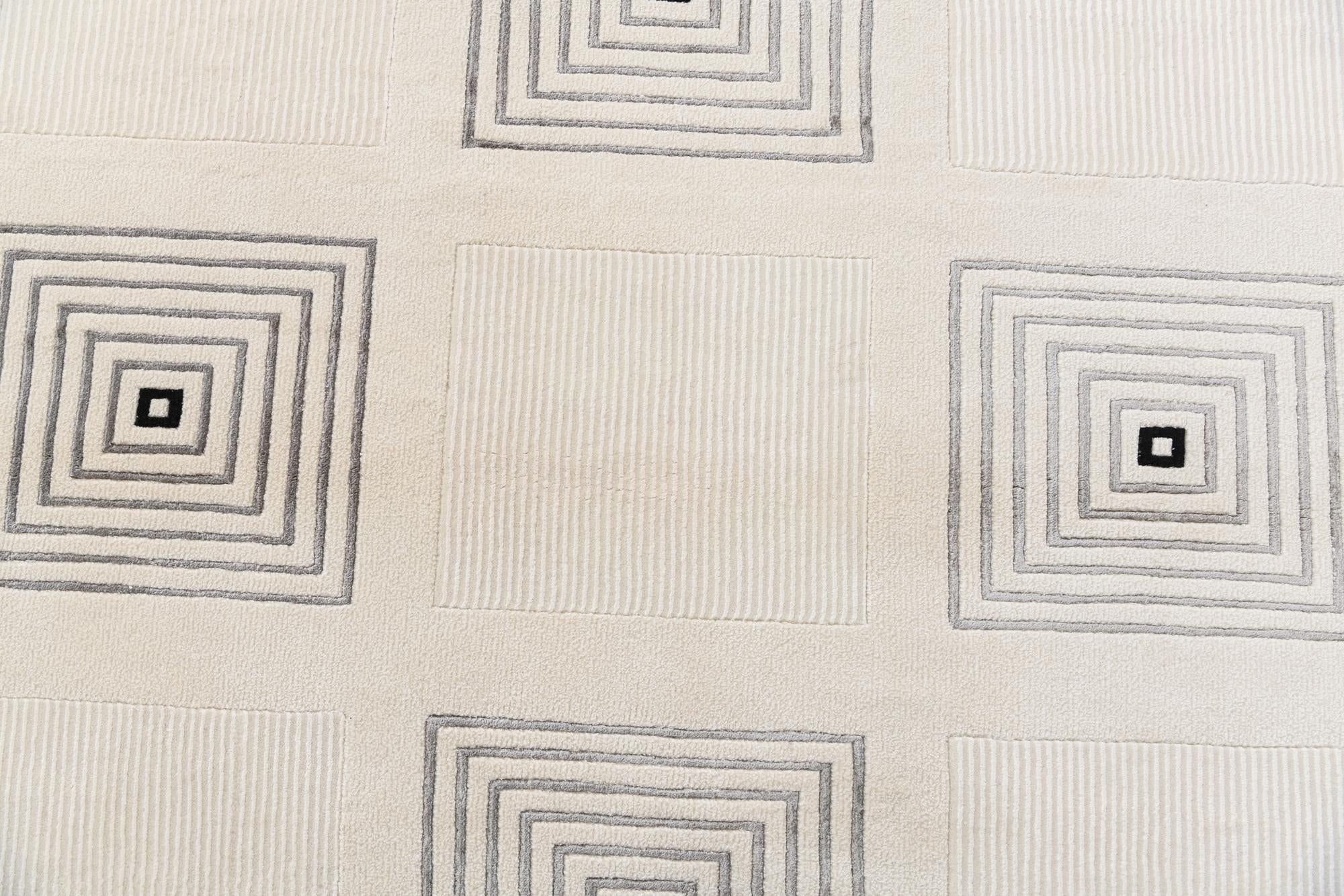 8' 2 x 11' 4 Hand Knotted Darya Wool Rug
