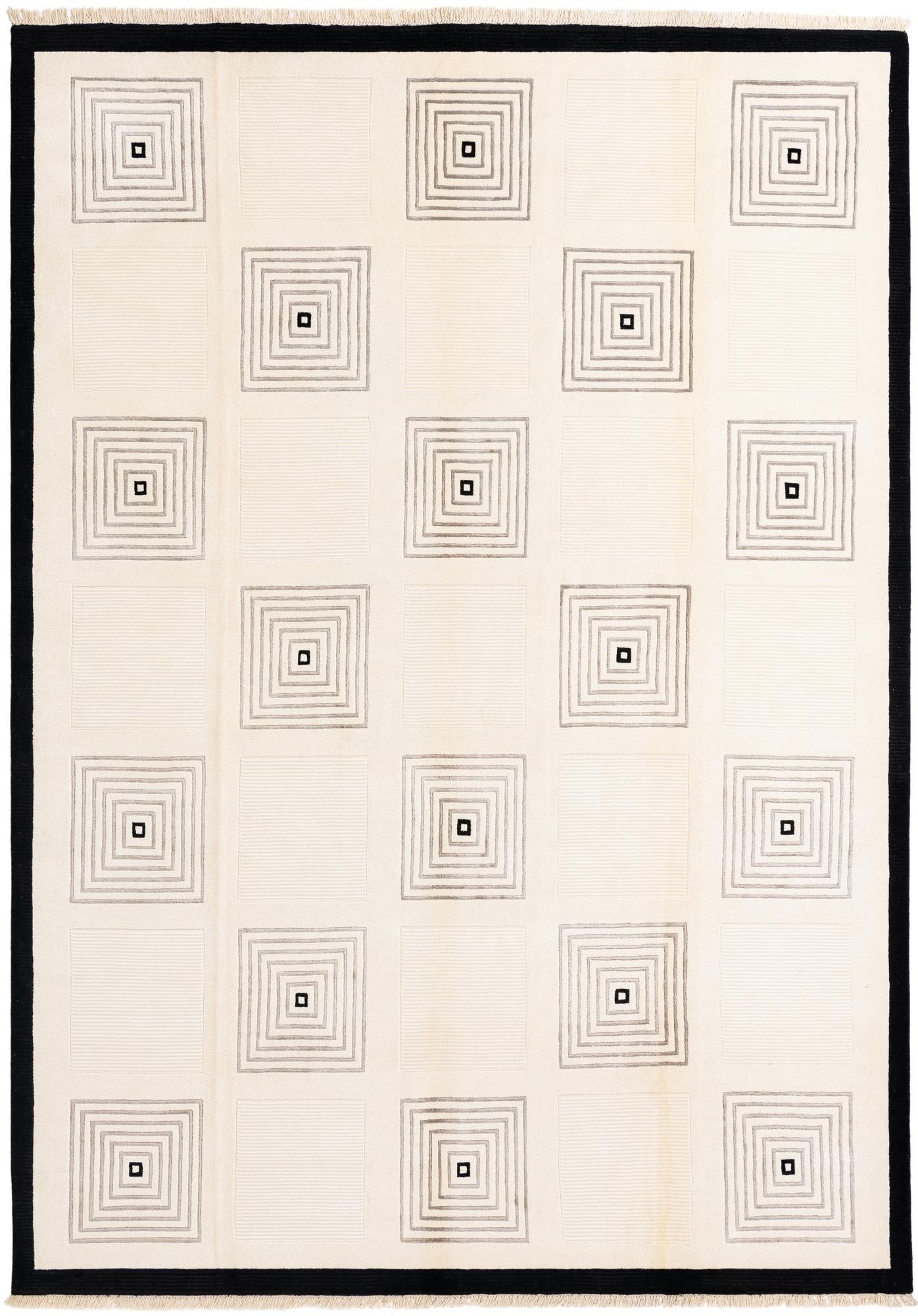 8' 2 x 11' 4 Hand Knotted Darya Wool Rug