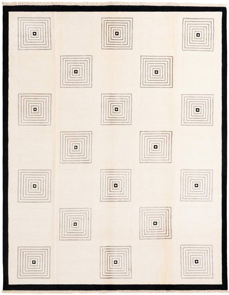 Detail image of 8' 2 x 11' 4 Hand Knotted Darya Wool Rug