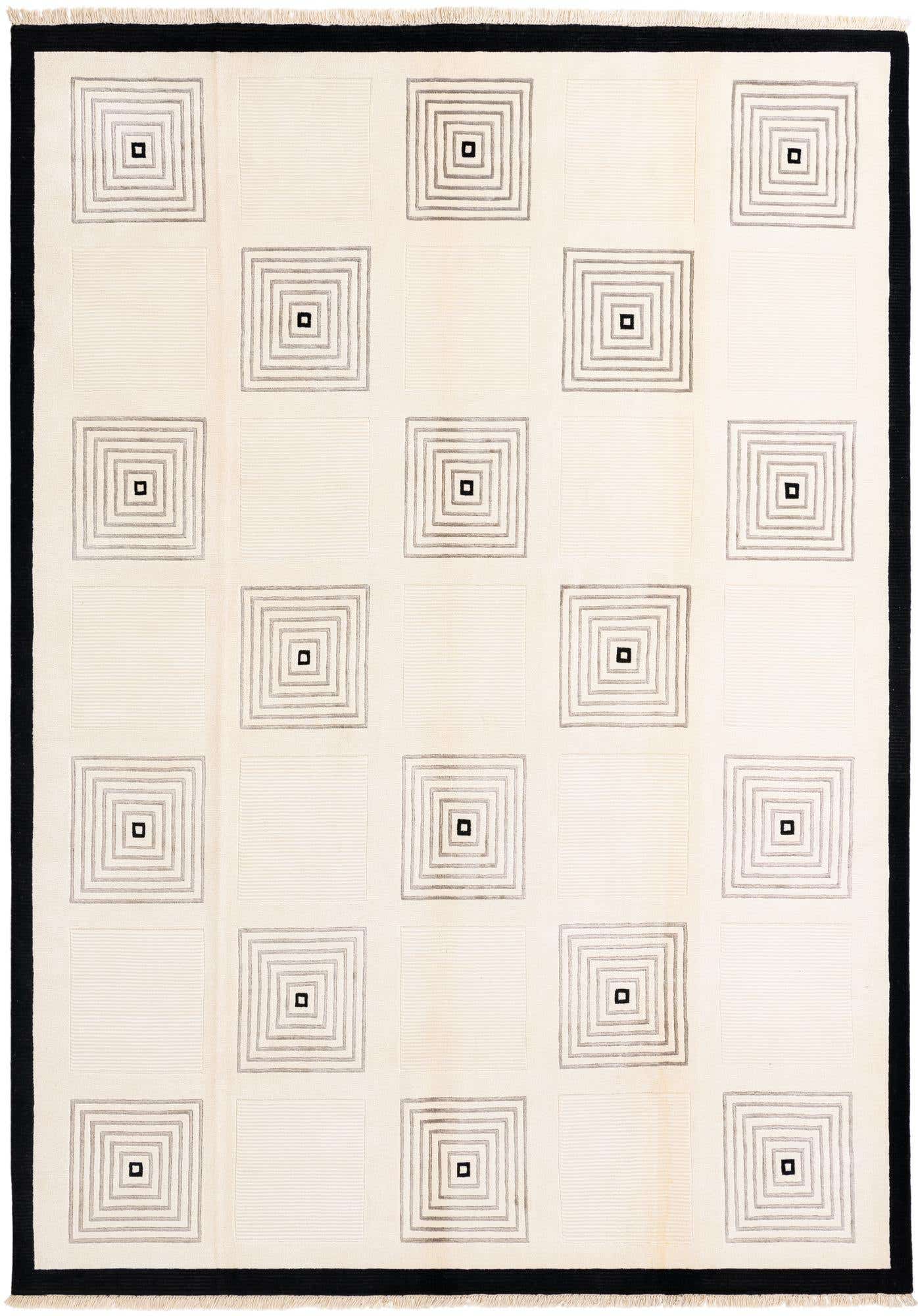 8' 2 x 11' 4 Hand Knotted Darya Wool Rug