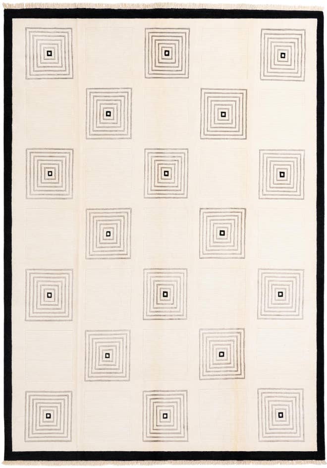 Detail image of 8' 2 x 11' 4 Hand Knotted Darya Wool Rug