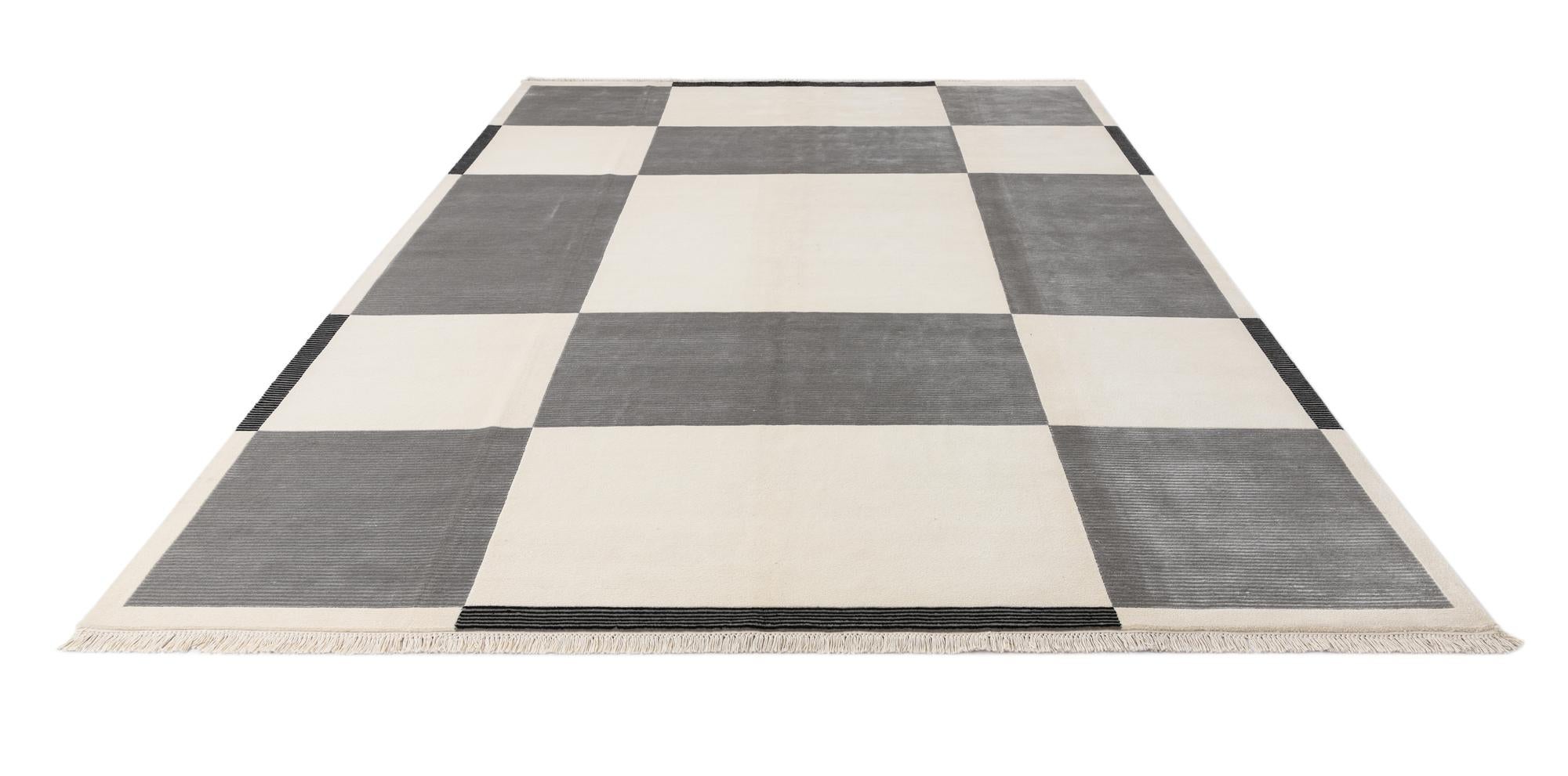 8' 2 x 11' 4 Hand Knotted Darya Wool Rug