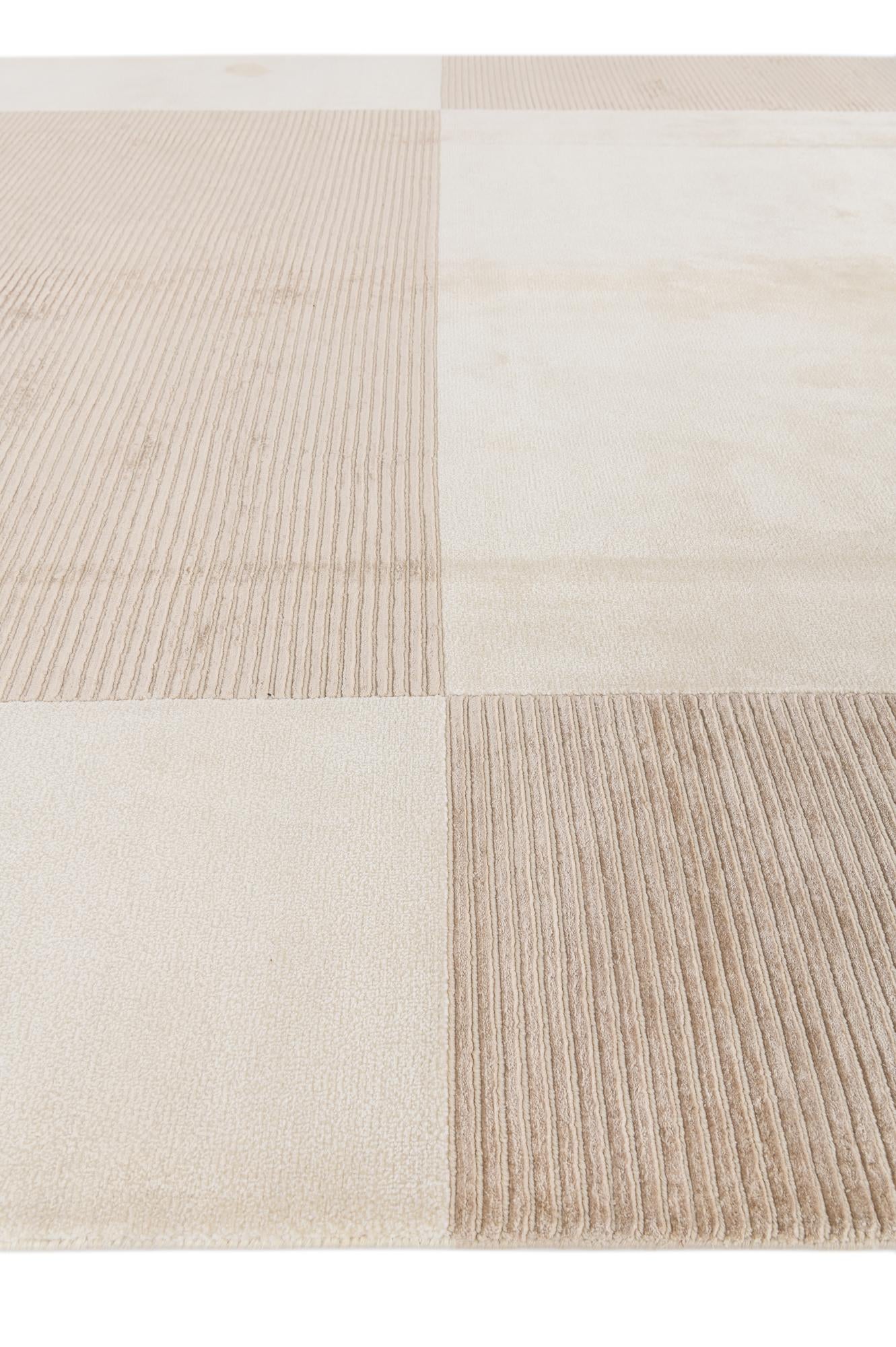 8' x 11' 3 Hand Knotted Darya Wool Rug