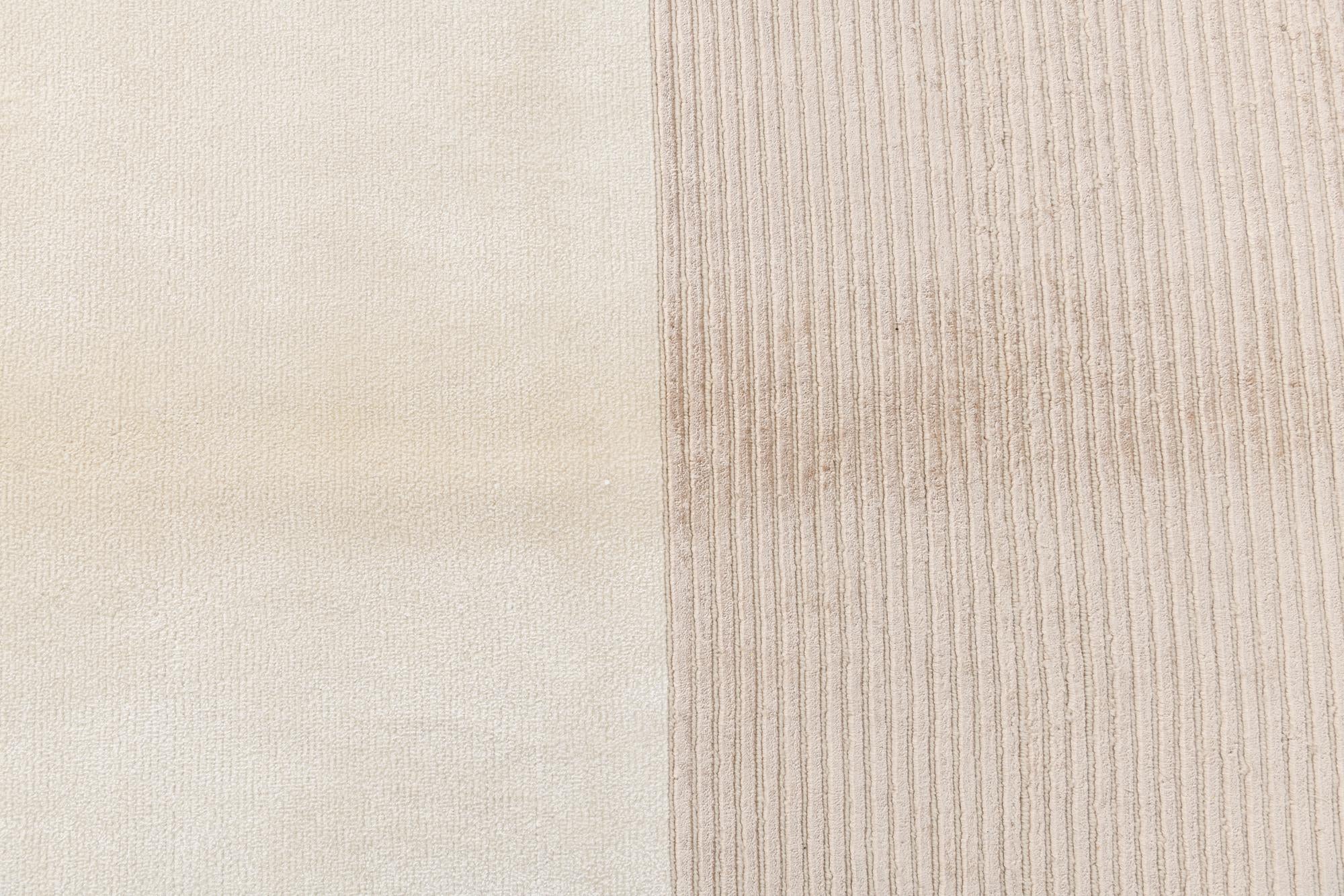 8' x 11' 3 Hand Knotted Darya Wool Rug