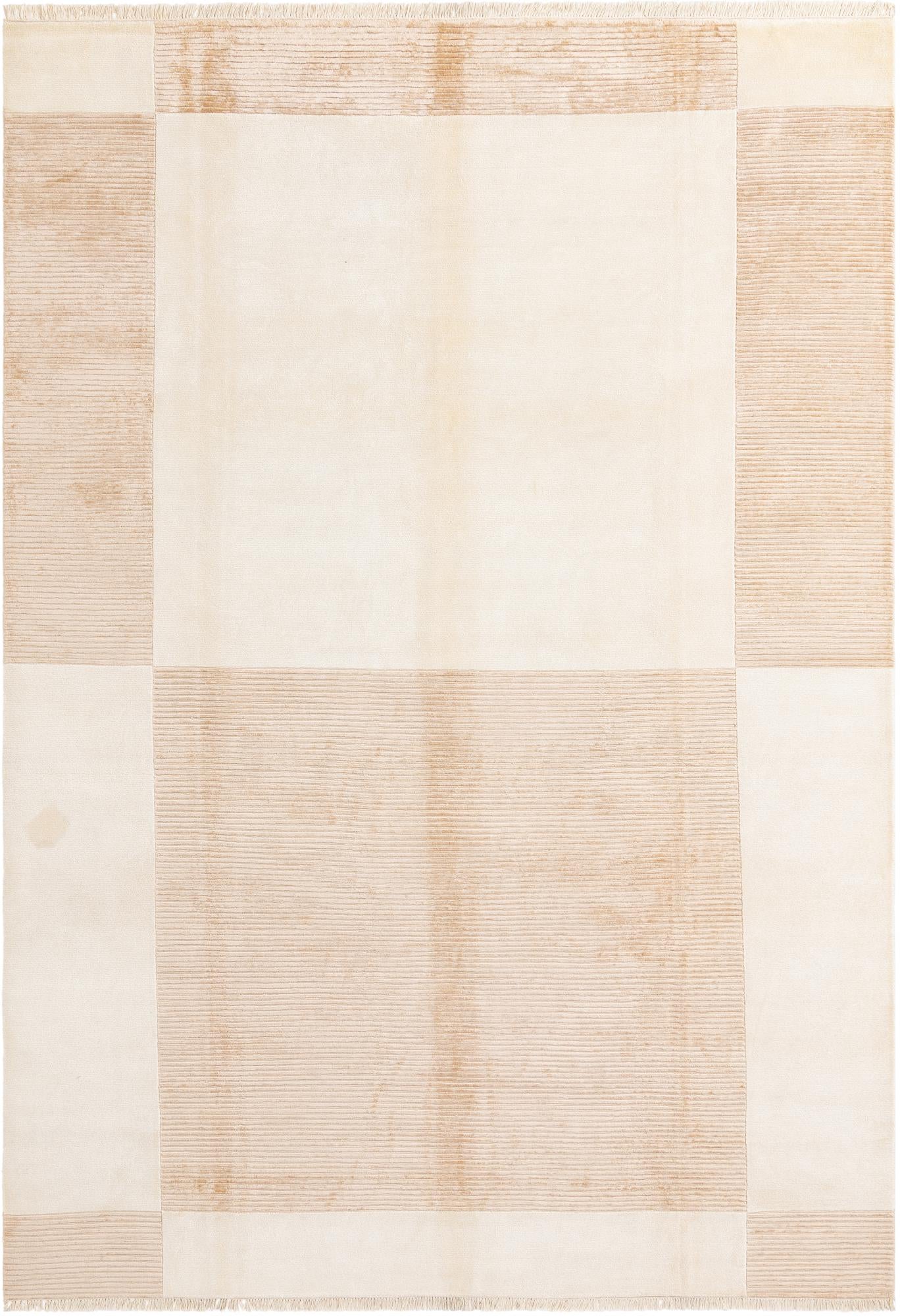 8' x 11' 3 Hand Knotted Darya Wool Rug